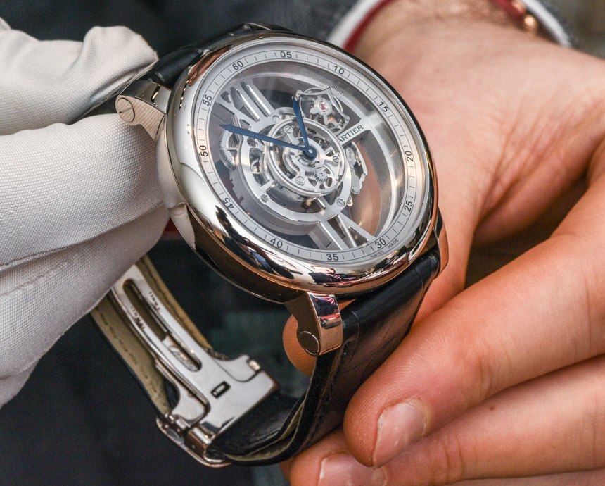 rotonde de cartier astrotourbillon skeleton watch price