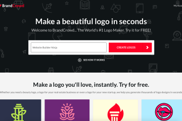 BrandCrowd Logo Maker Review