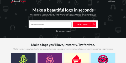 BrandCrowd Logo Maker Review