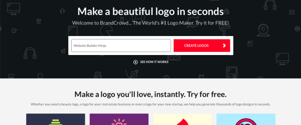BrandCrowd Logo Maker Review