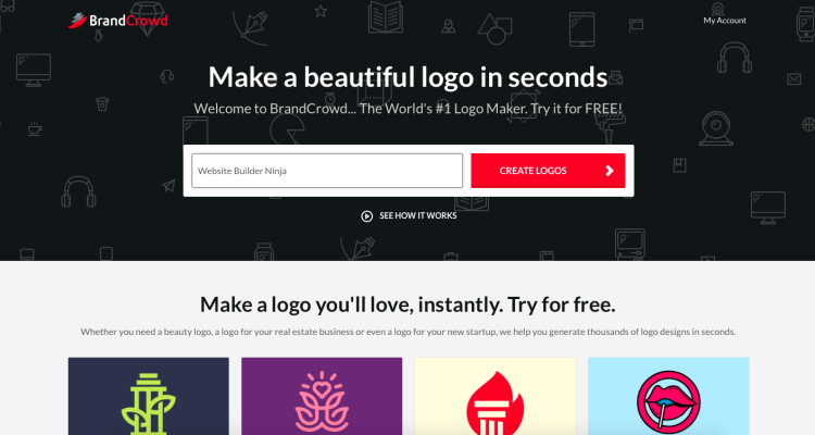 BrandCrowd Logo Maker Review